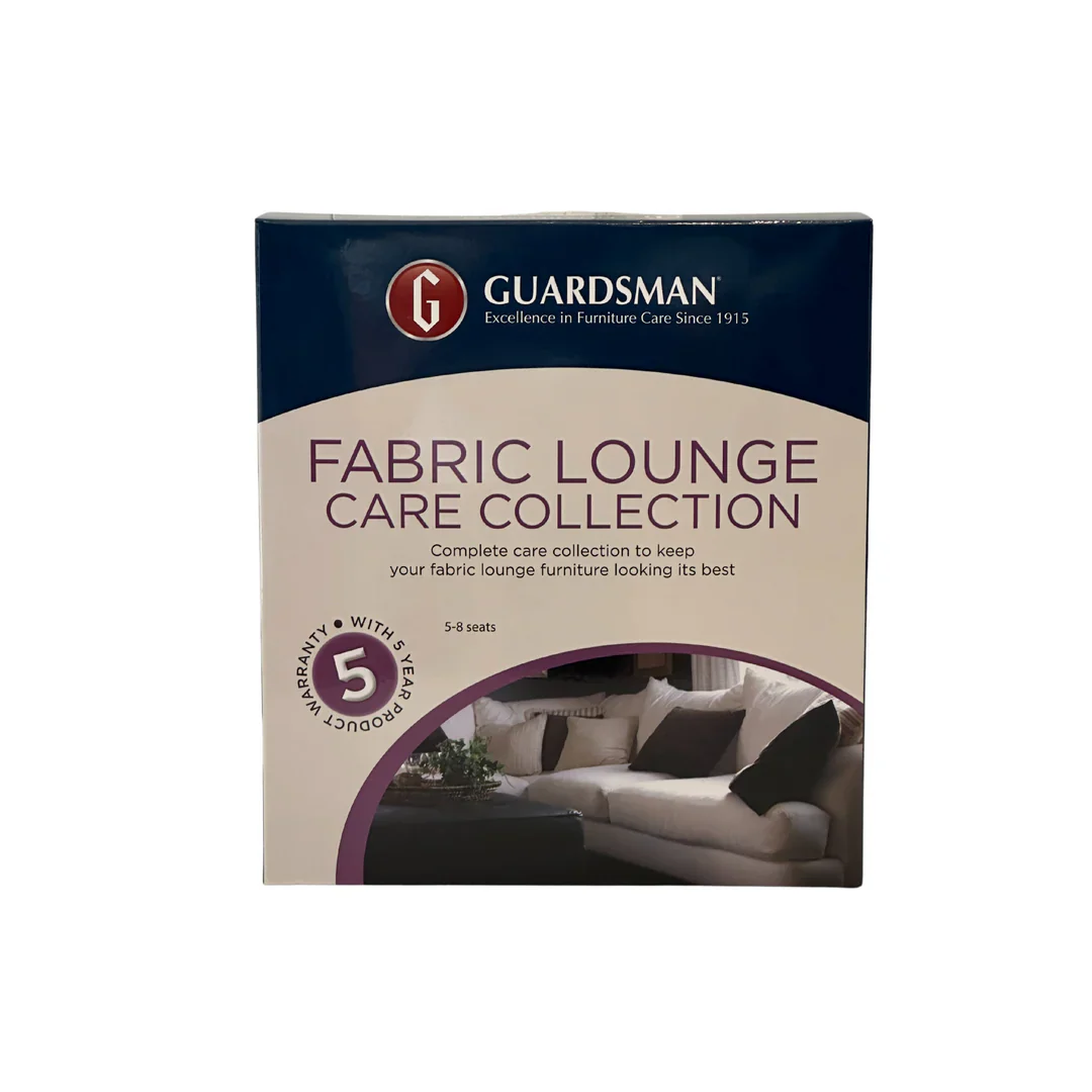 Fabric 5-8 Seat Lounge 5-Year Warranty & Care Kit