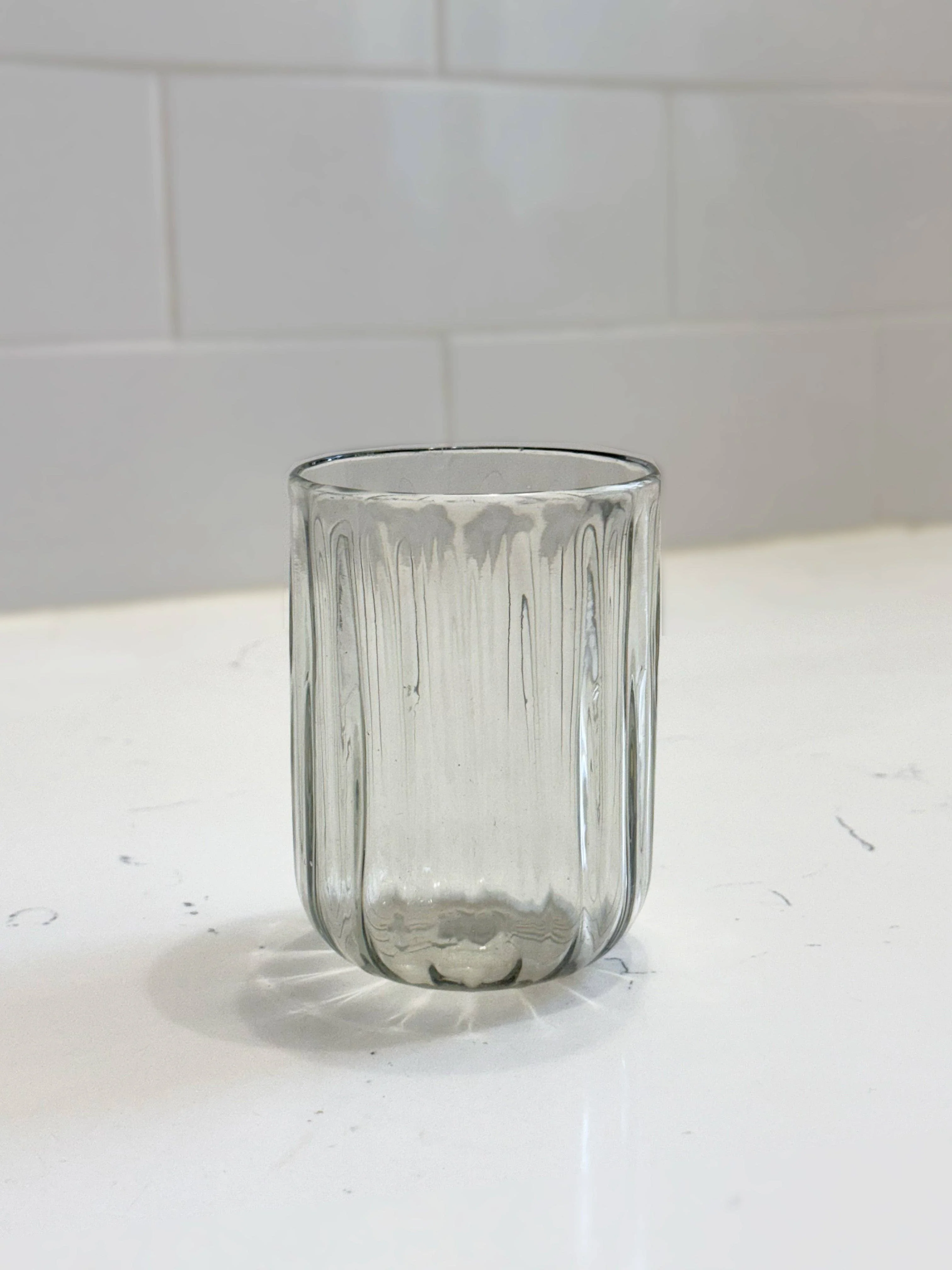 Handblown Fluted Tumbler - Image 11