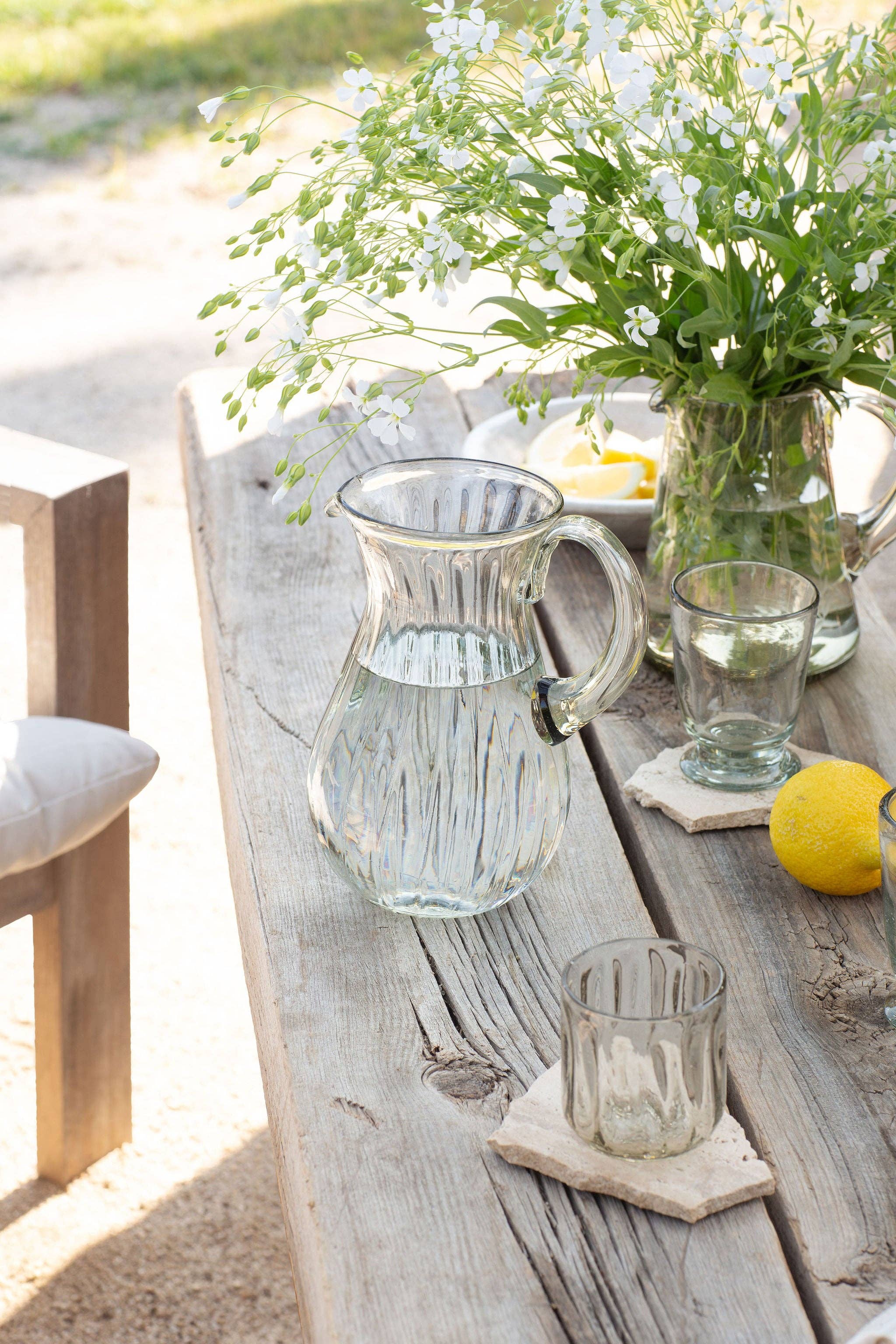 Handblown Fluted Tumbler - Image 4