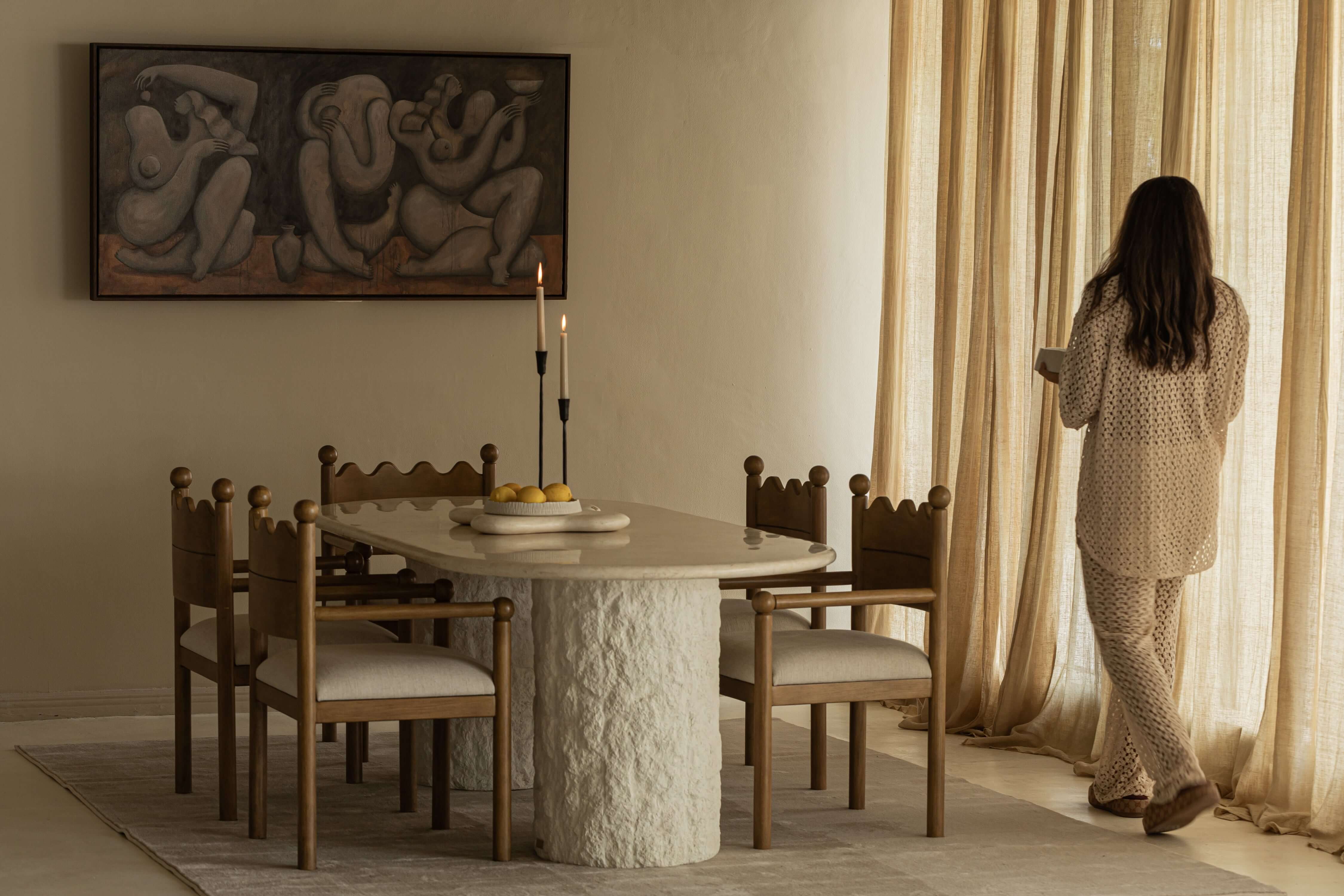 Isla Oval Dining Table - Image 11