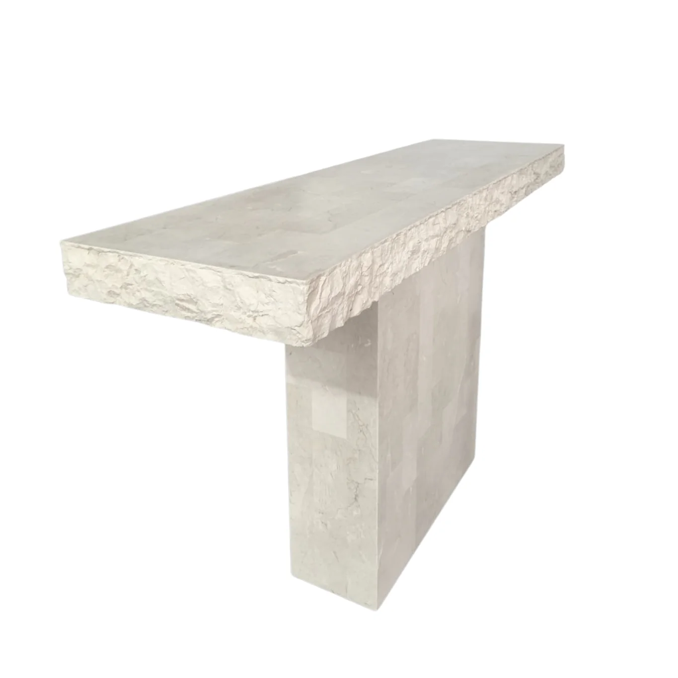 La Via Console Table | Spanish Beige Marble - Image 4