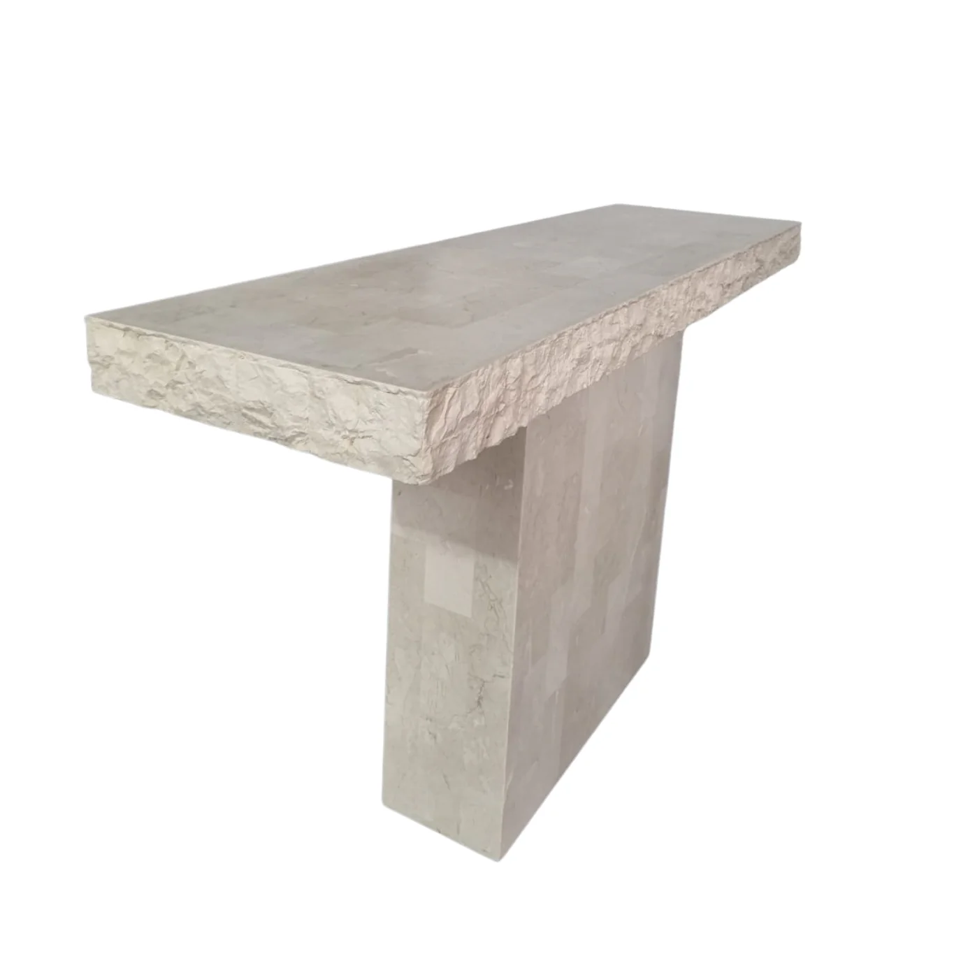 La Via Console Table | Spanish Beige Marble - Image 8