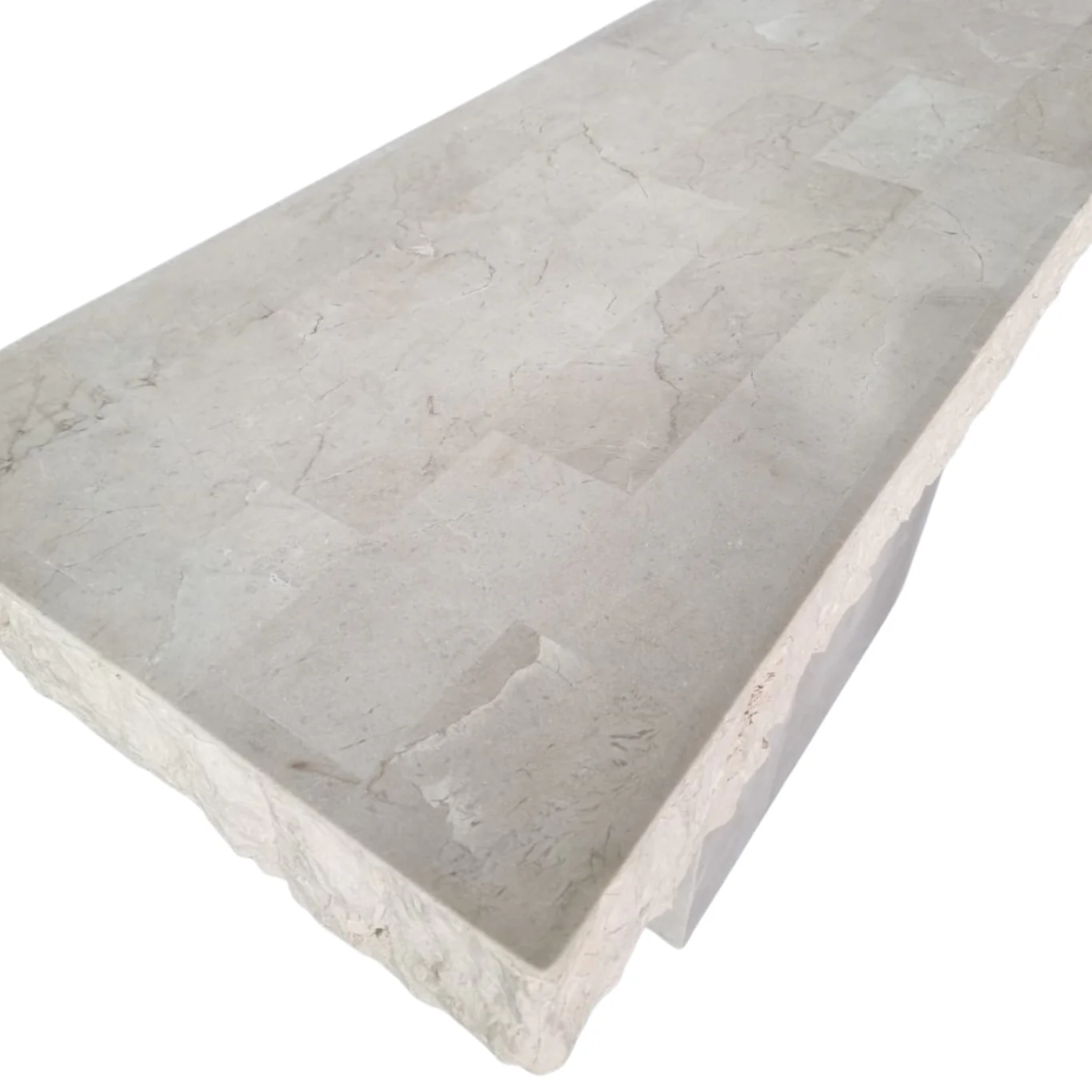 La Via Console Table | Spanish Beige Marble - Image 9