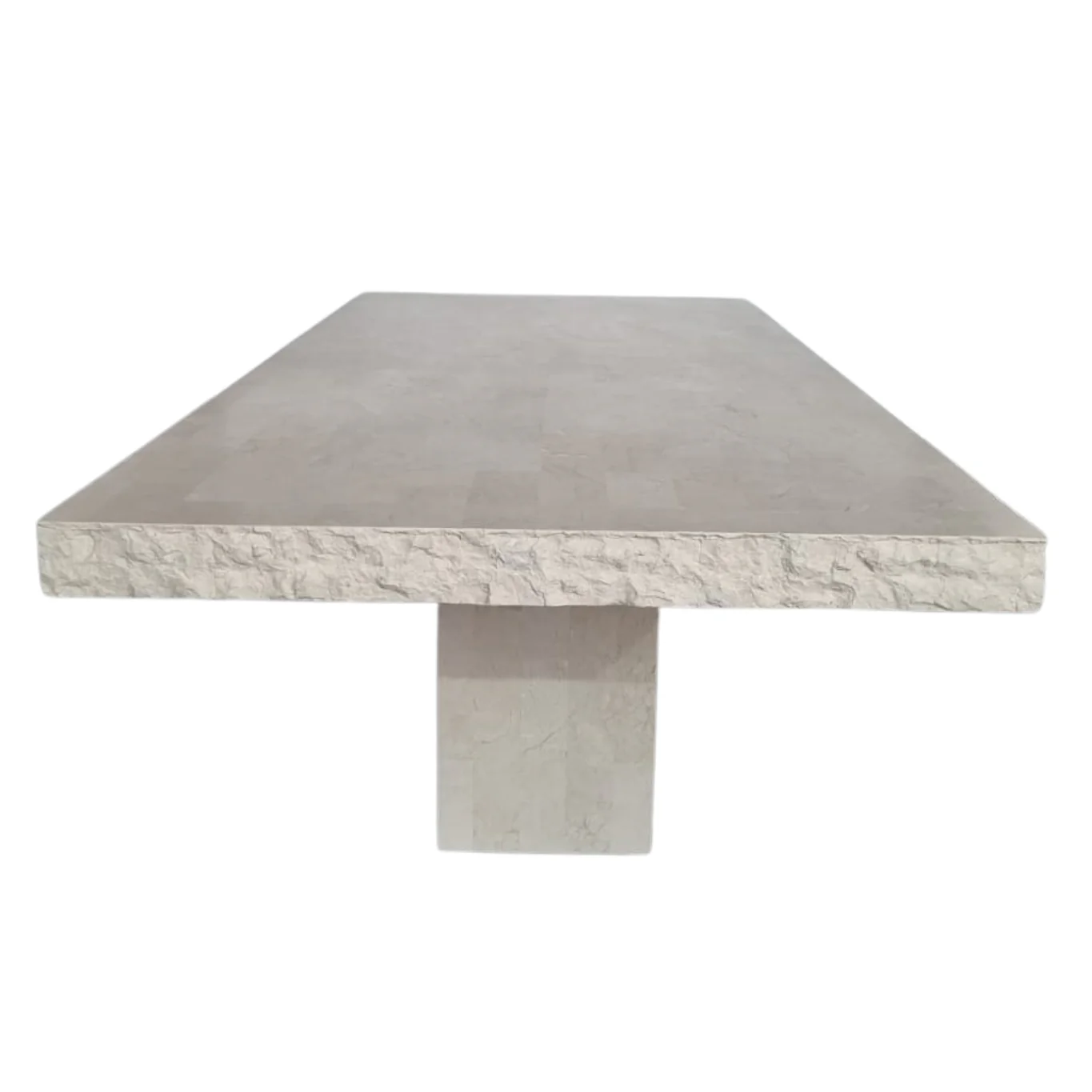La Via Dining Table | 240cm | Spanish Beige Marble - Image 4