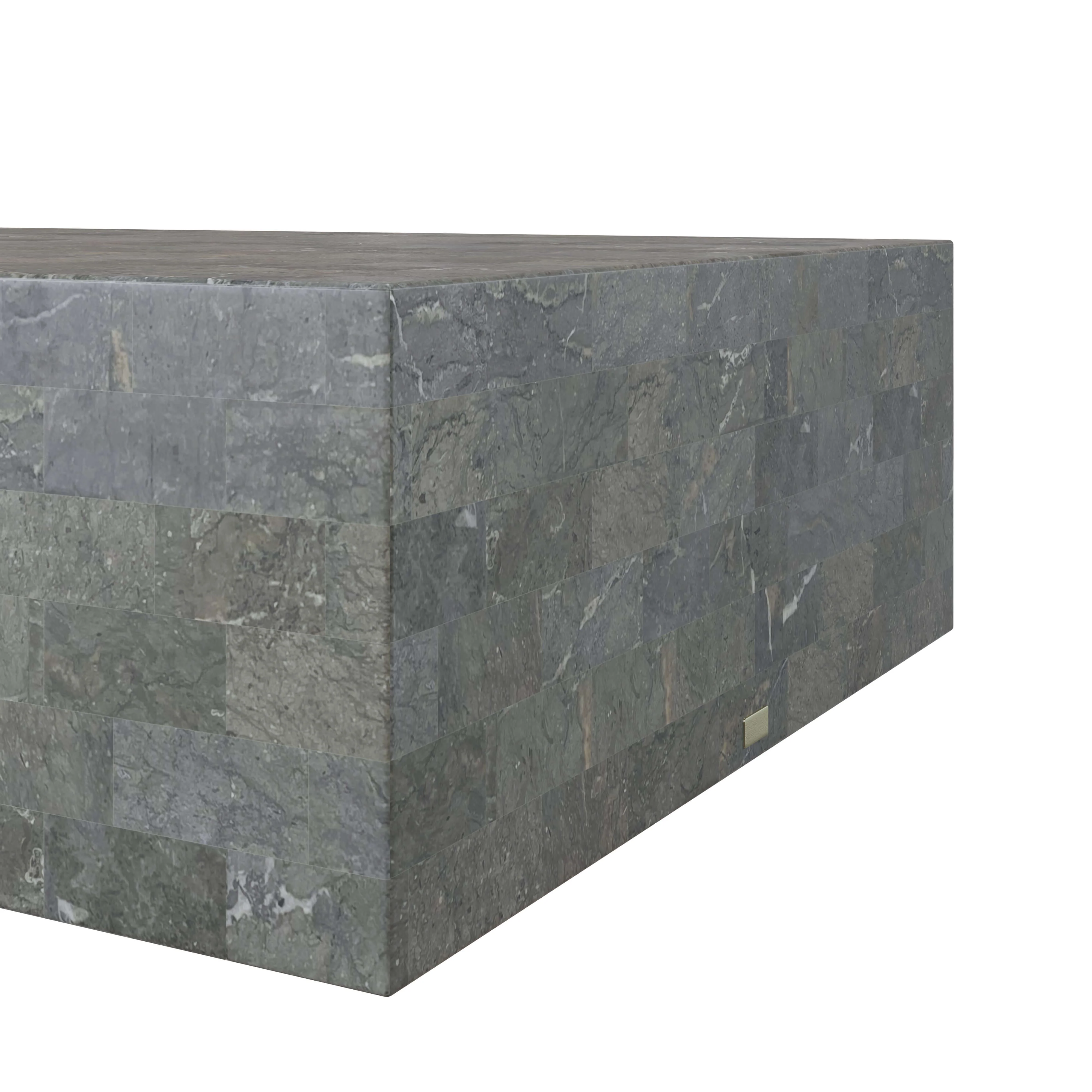 Mala Coffee Table | Grey Stone - Image 4