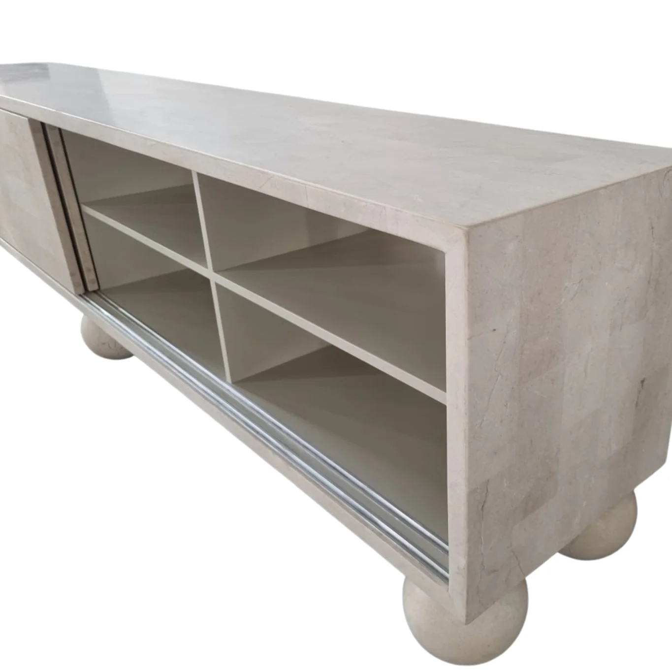 Miro Entertainment Unit | Spanish Beige Marble - Image 6