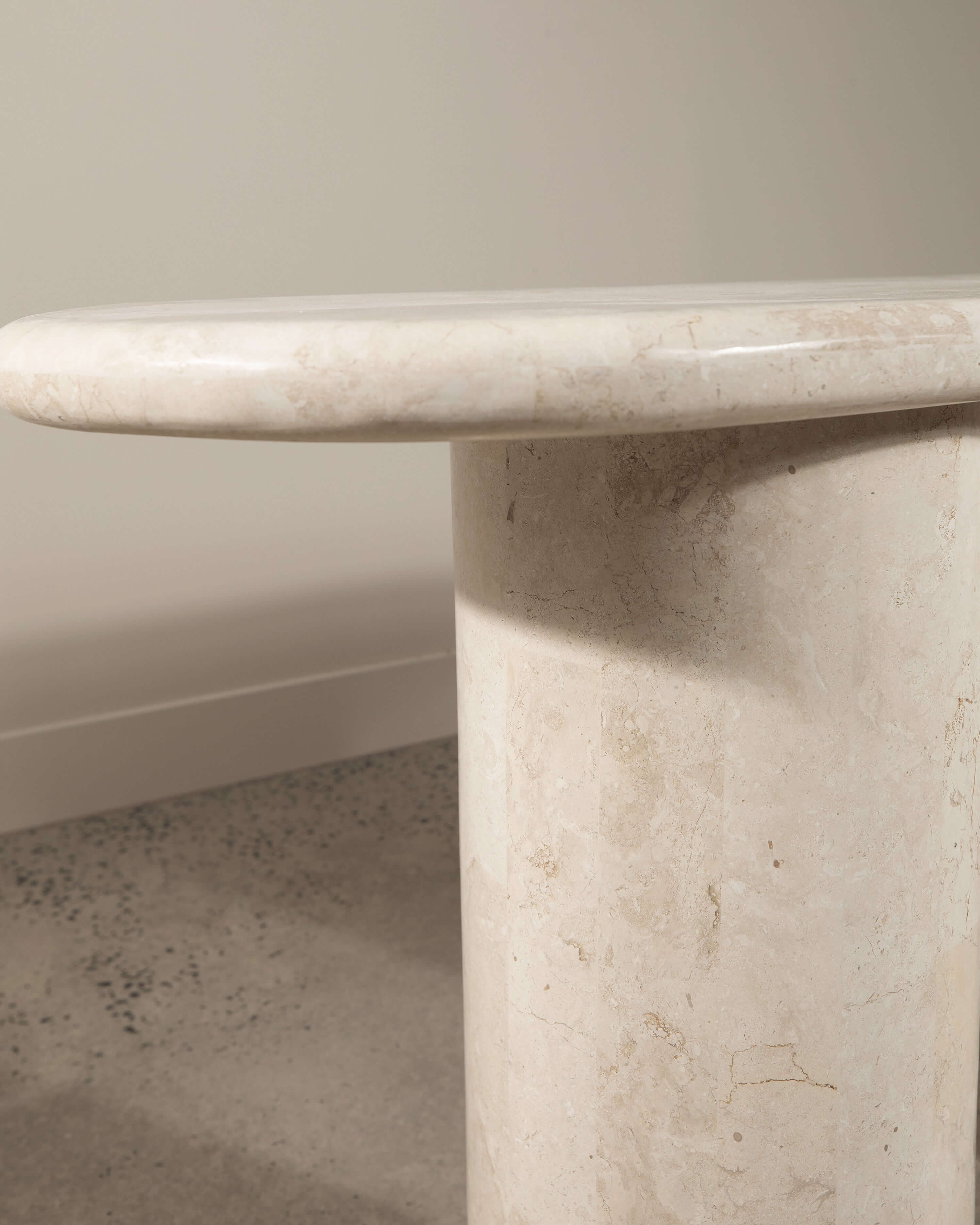 Paradis Console Table | Spanish Beige Marble - Image 12