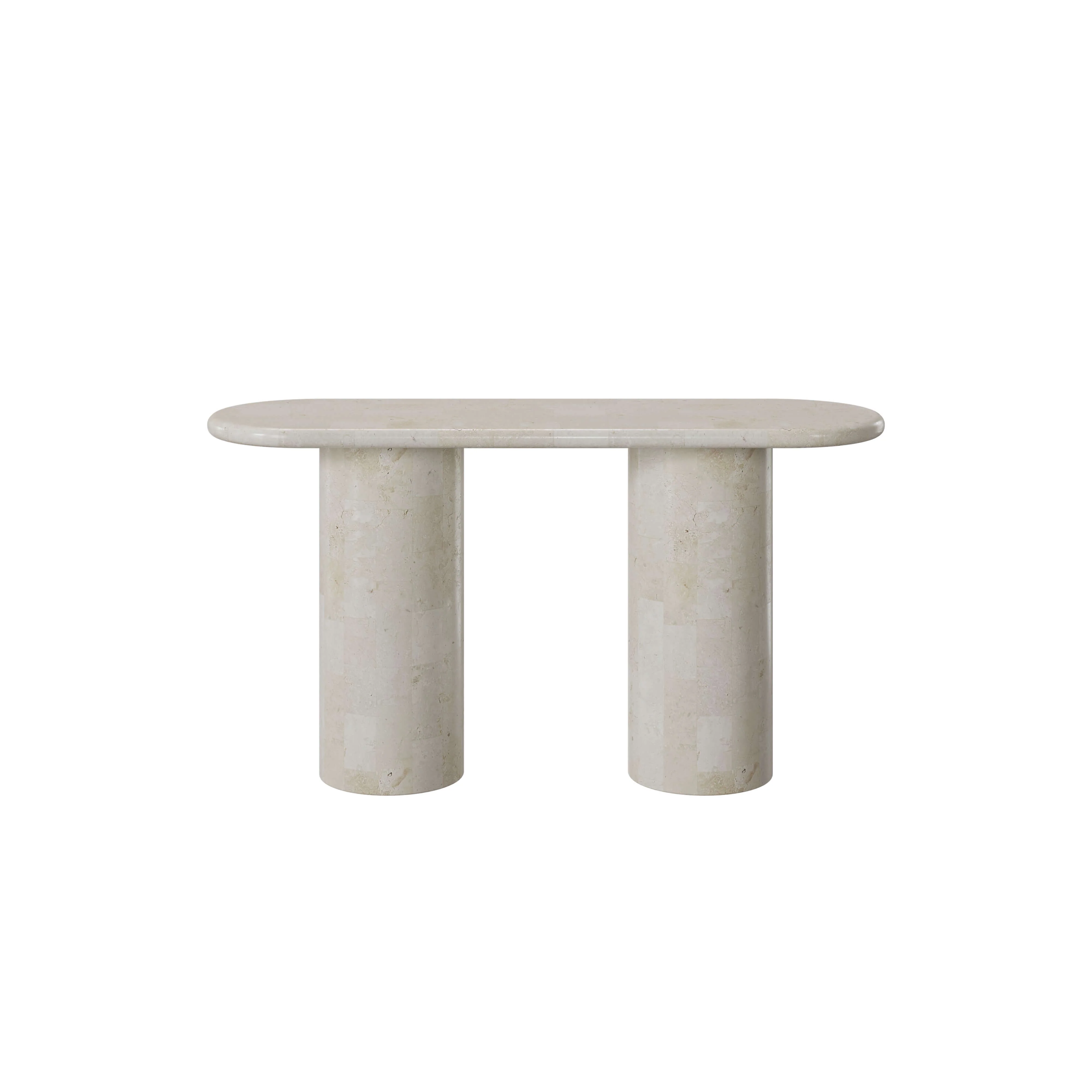 Paradis Console Table | Spanish Beige Marble - Image 5