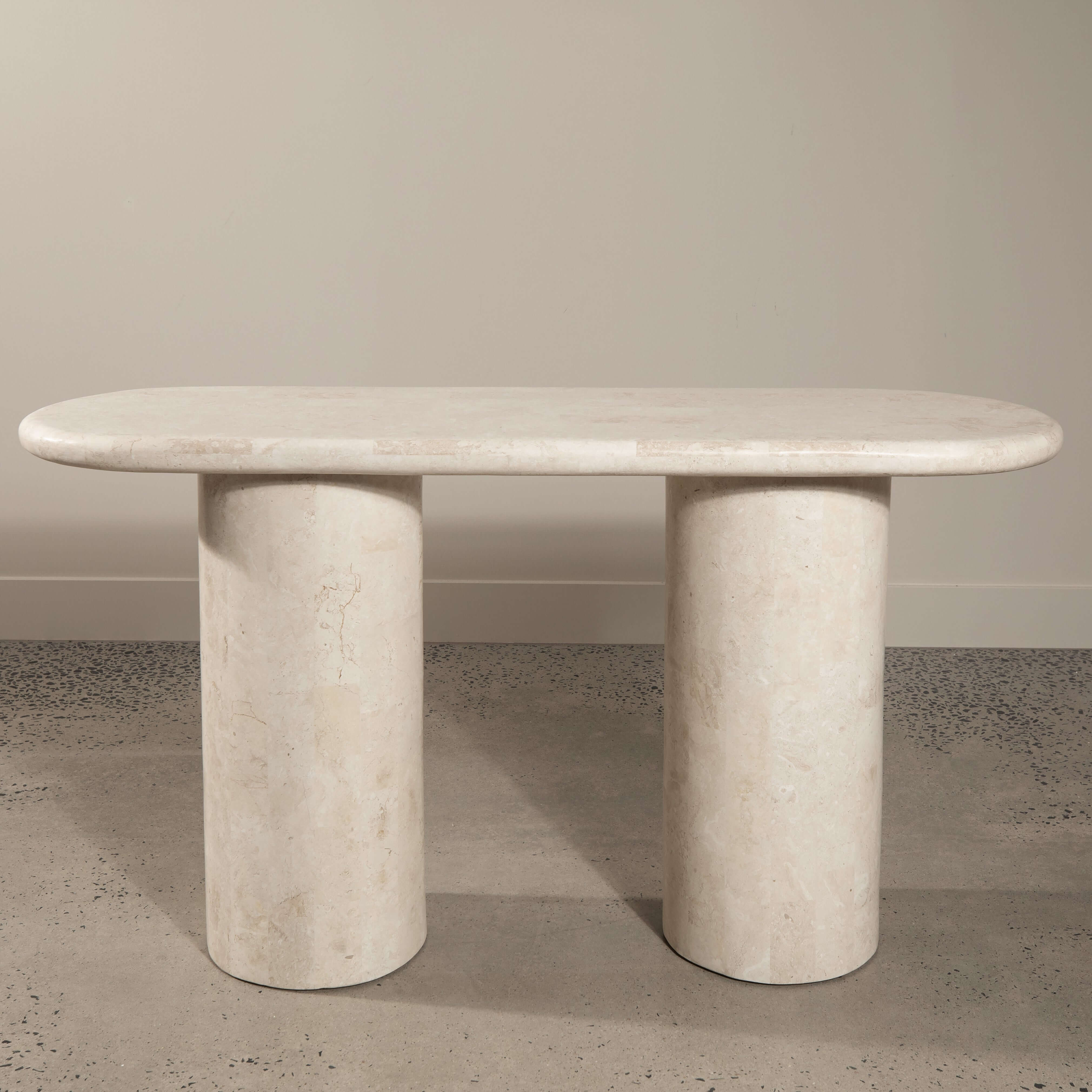 Paradis Console Table | Spanish Beige Marble - Image 9