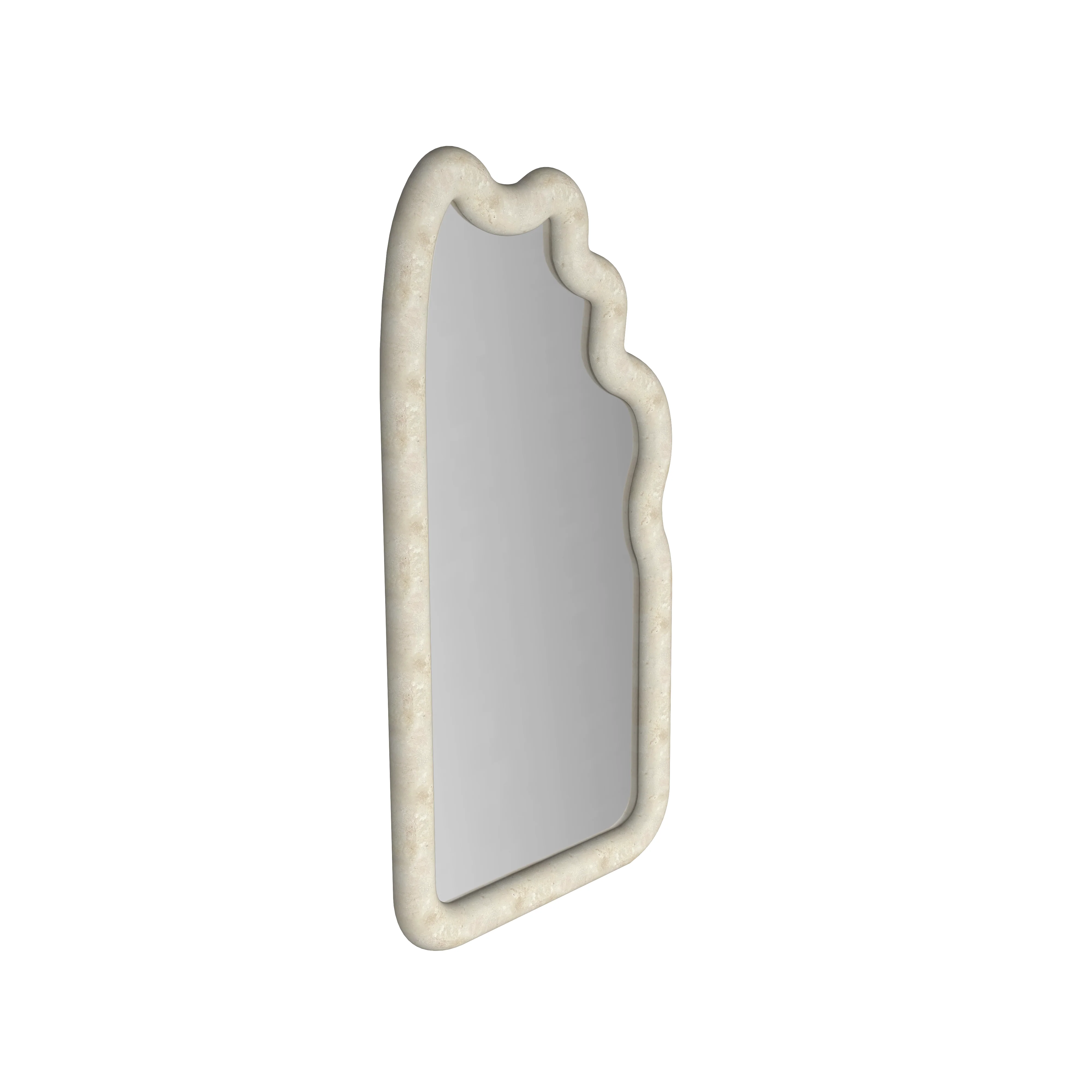 Paradis Floor Mirror | Spanish Beige Marble - Image 4