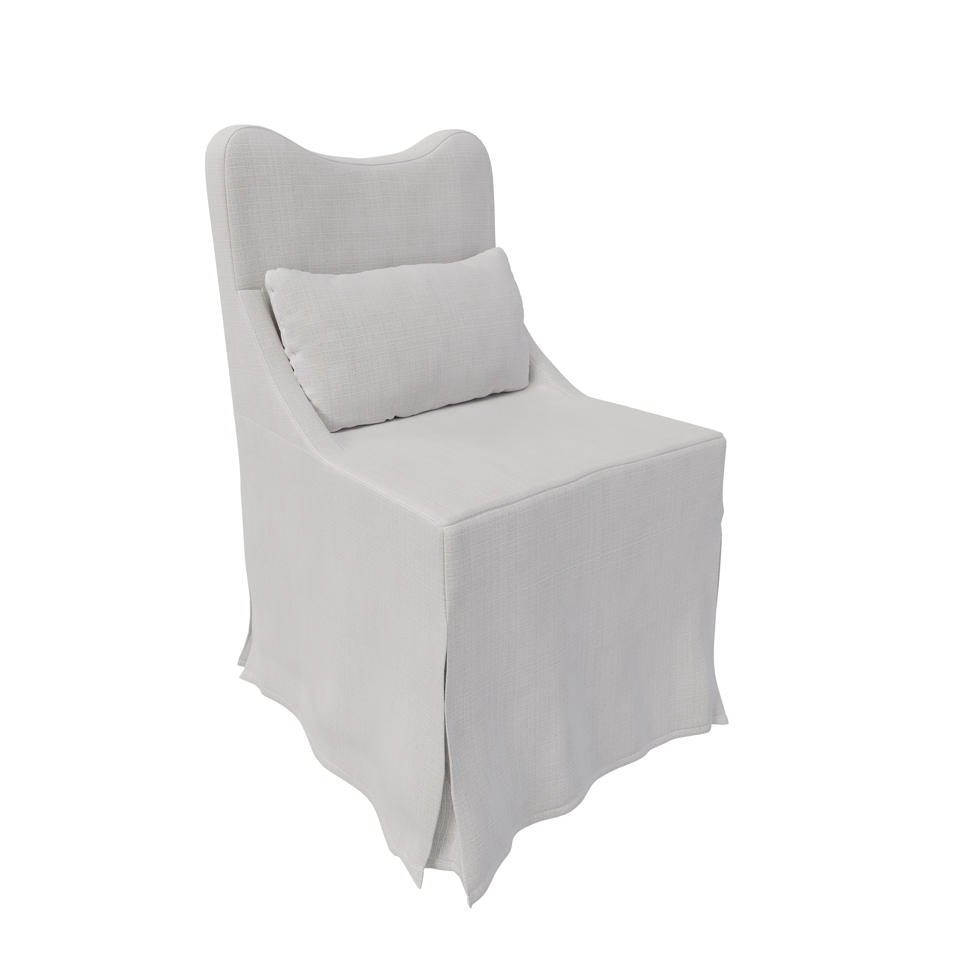 Sable Dining Chair | Woven Ivory - Image 4