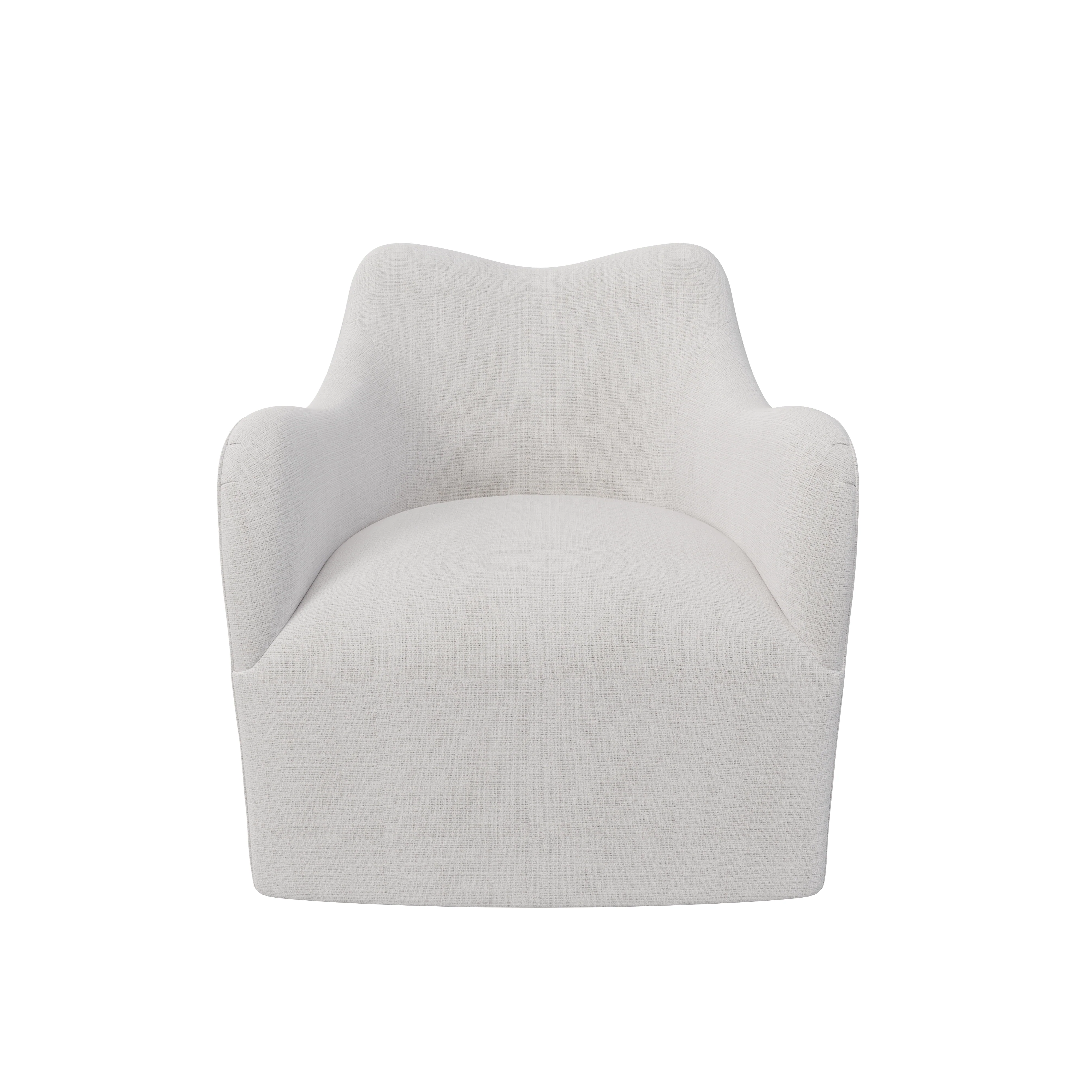Sable Lounge Chair | Woven Ivory - Image 6