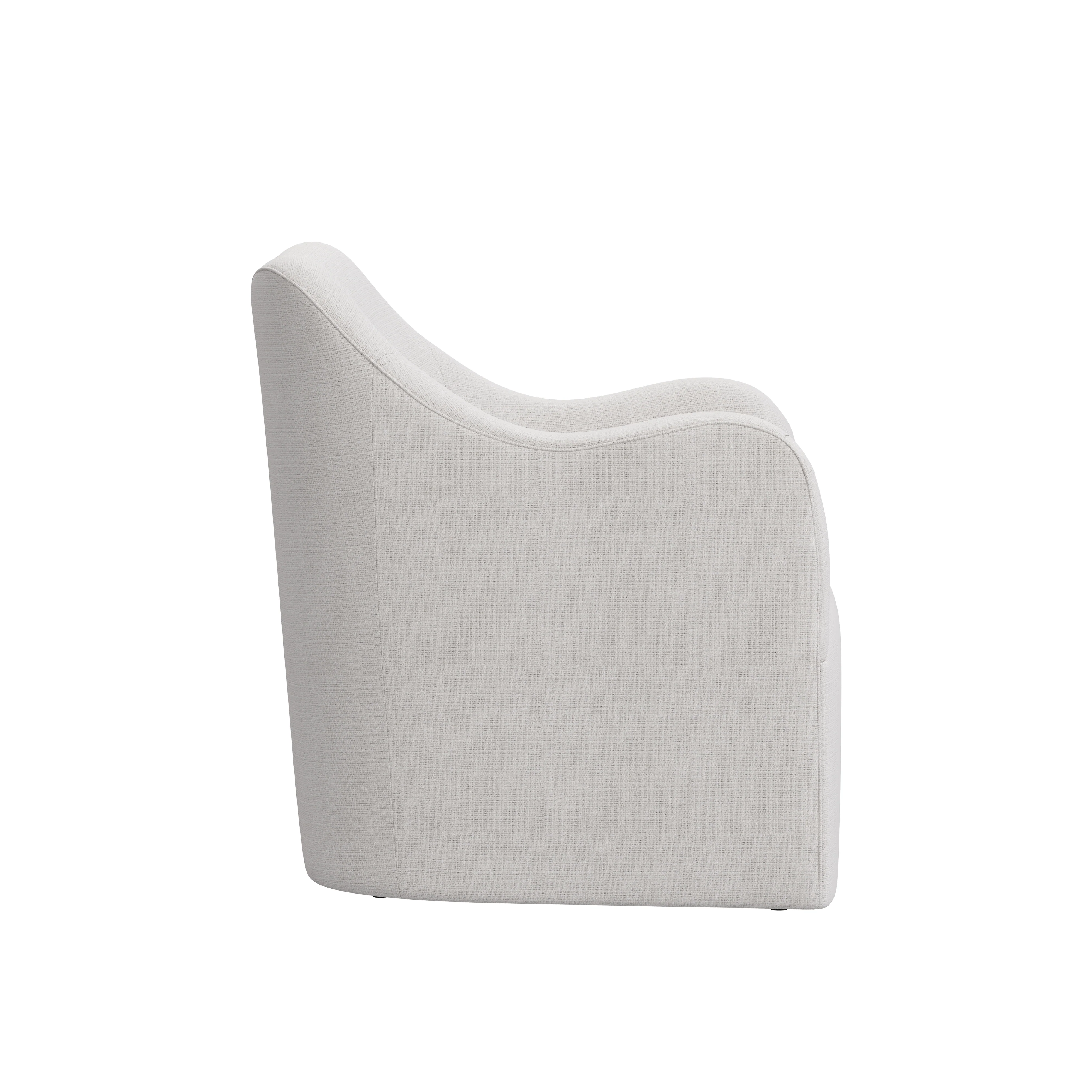 Sable Lounge Chair | Woven Ivory - Image 8