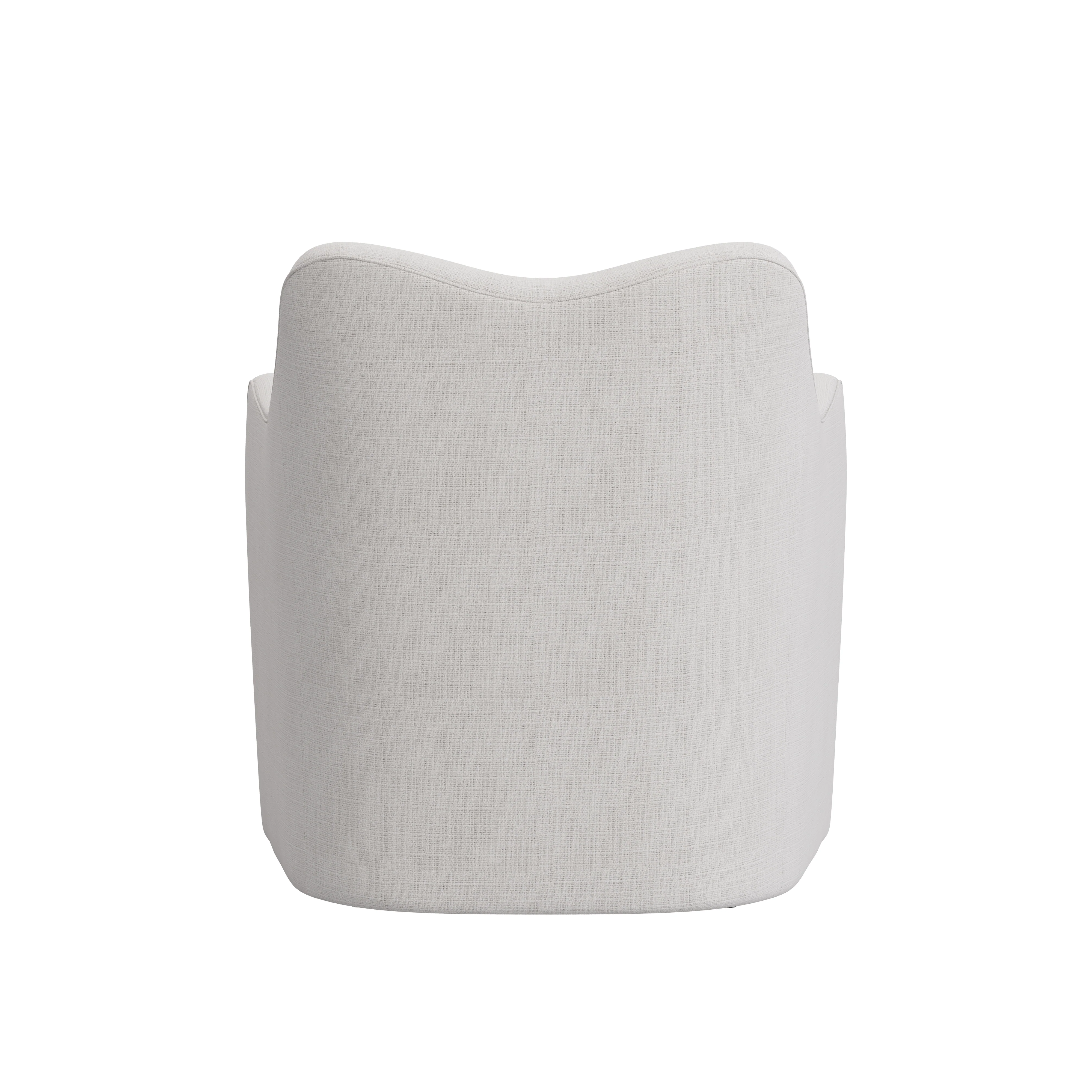 Sable Lounge Chair | Woven Ivory - Image 9
