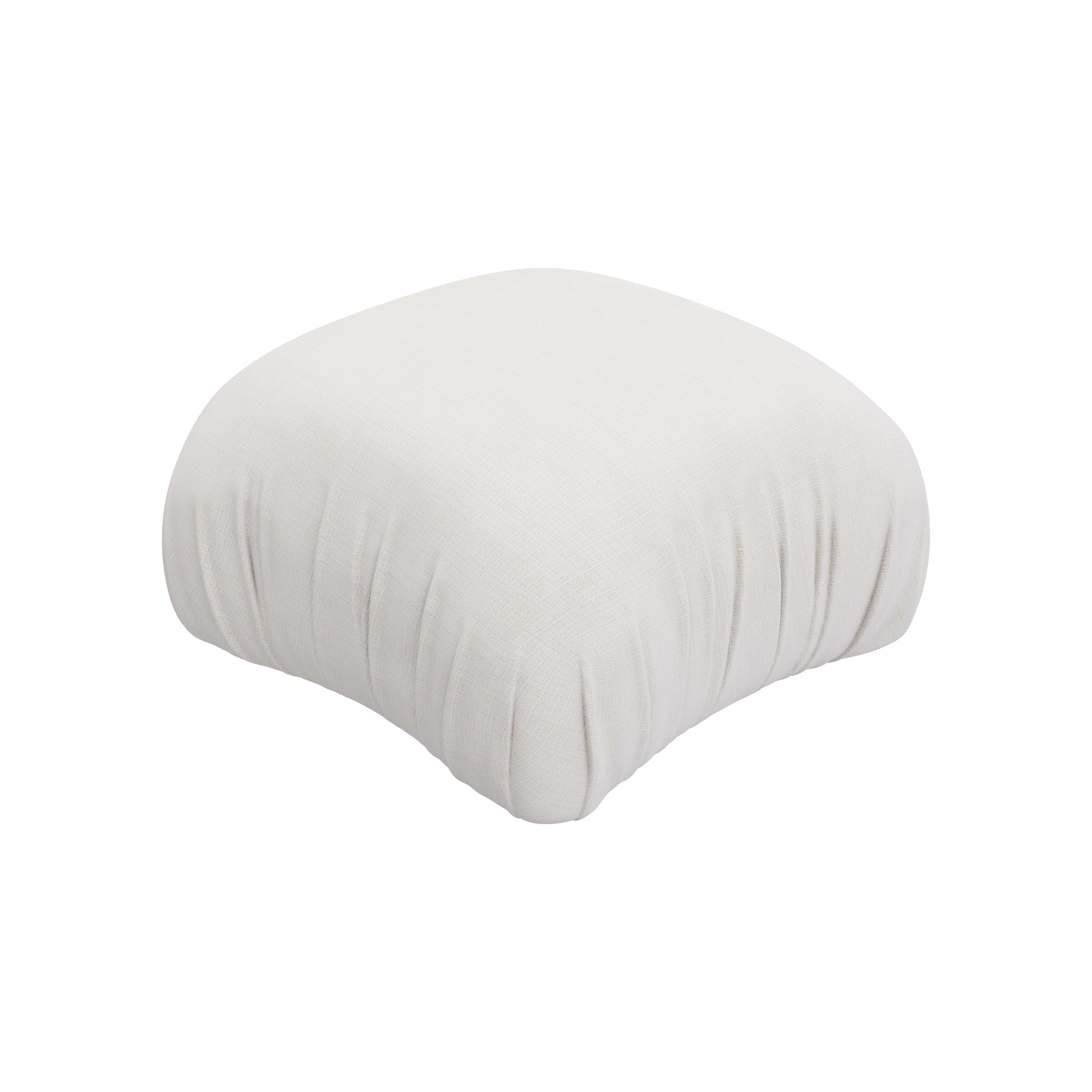 Sable Ottoman | Woven Ivory - Image 5