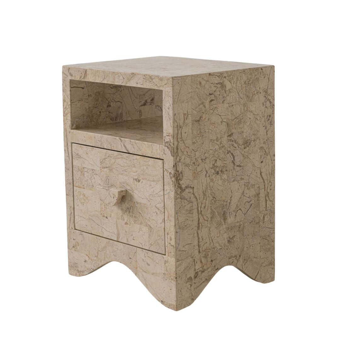 Sable Side Table | Cream Stone - Image 5