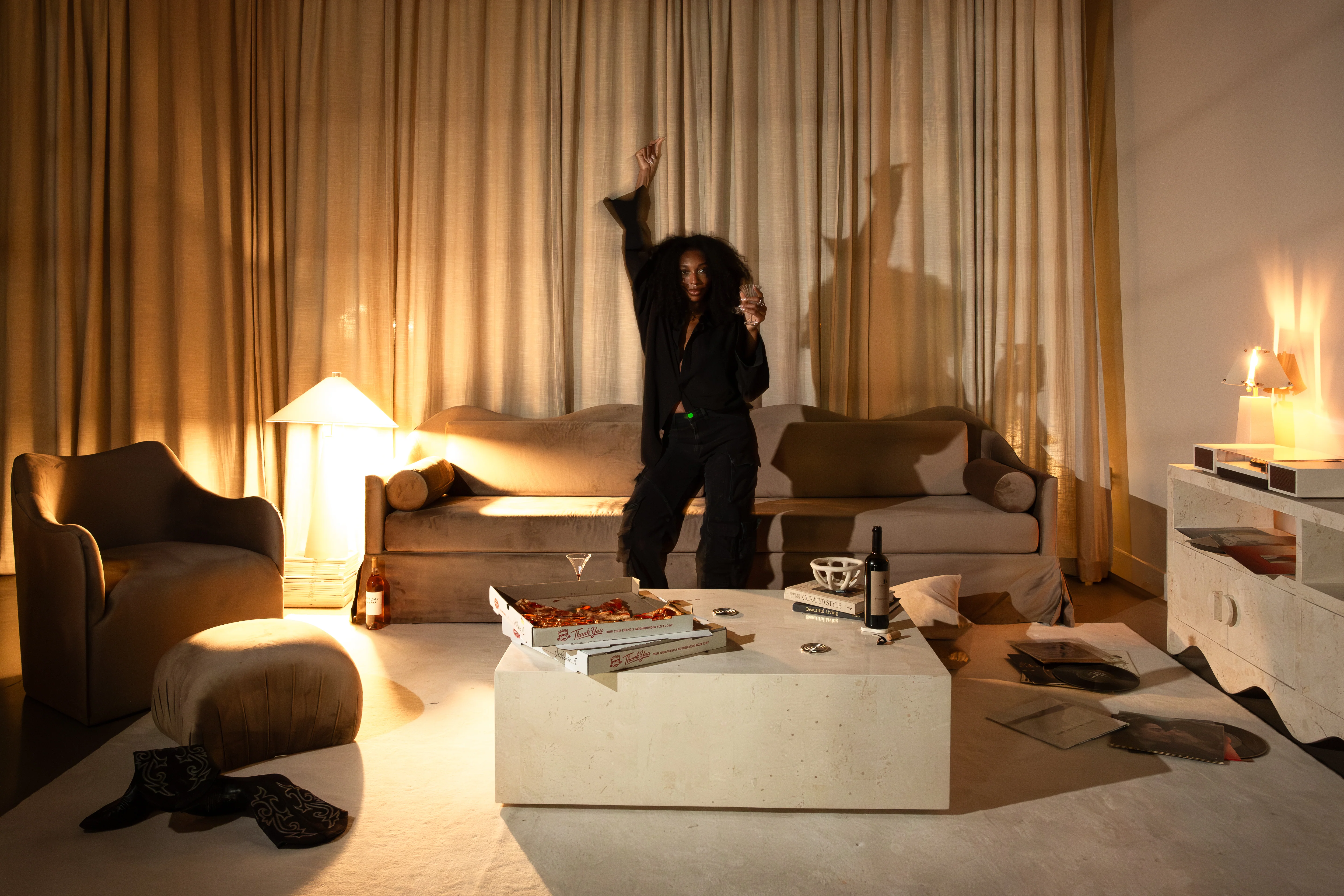 Sable Sofa | Mushroom Velvet - Image 3