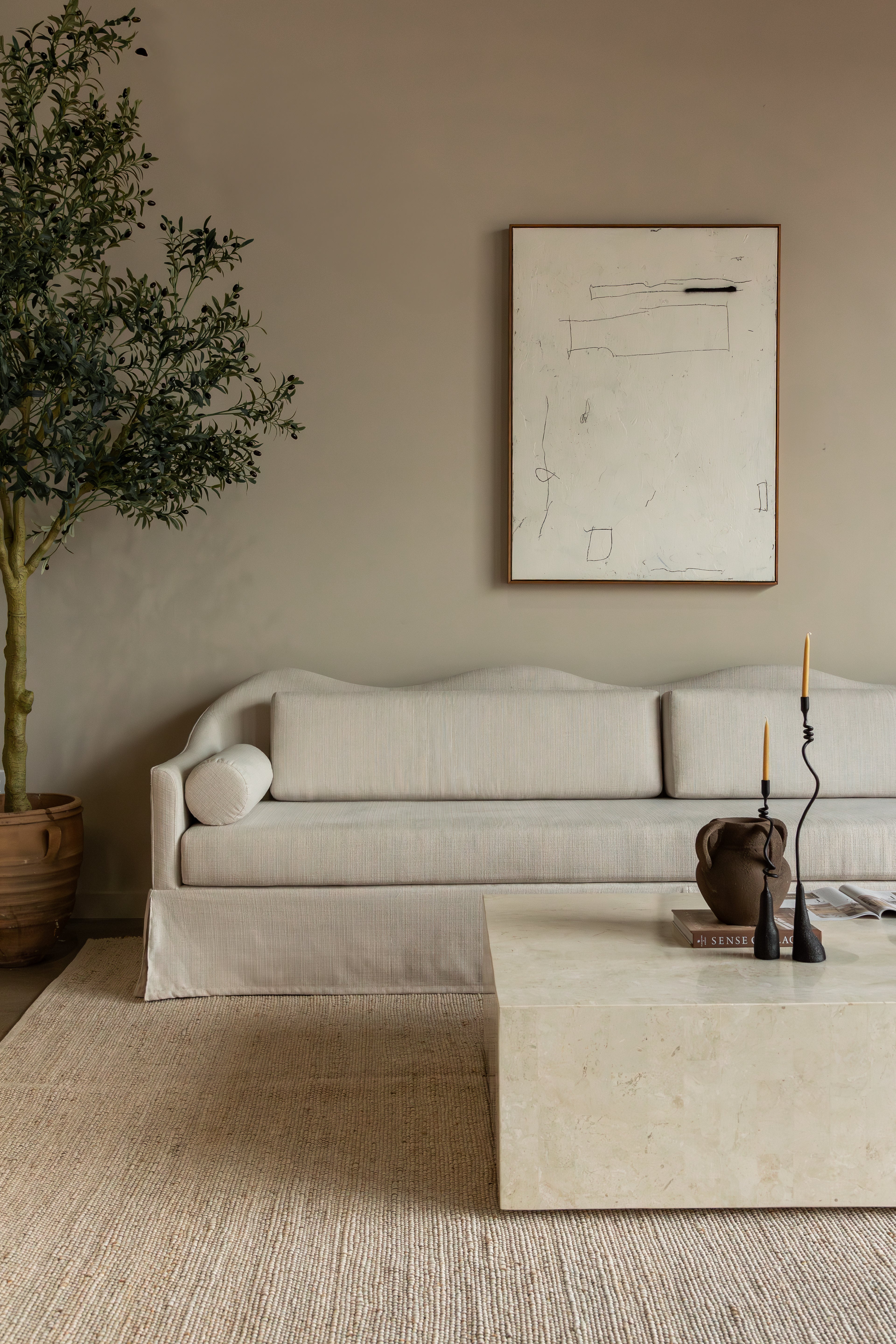 Sable Sofa | Woven Ivory - Image 3