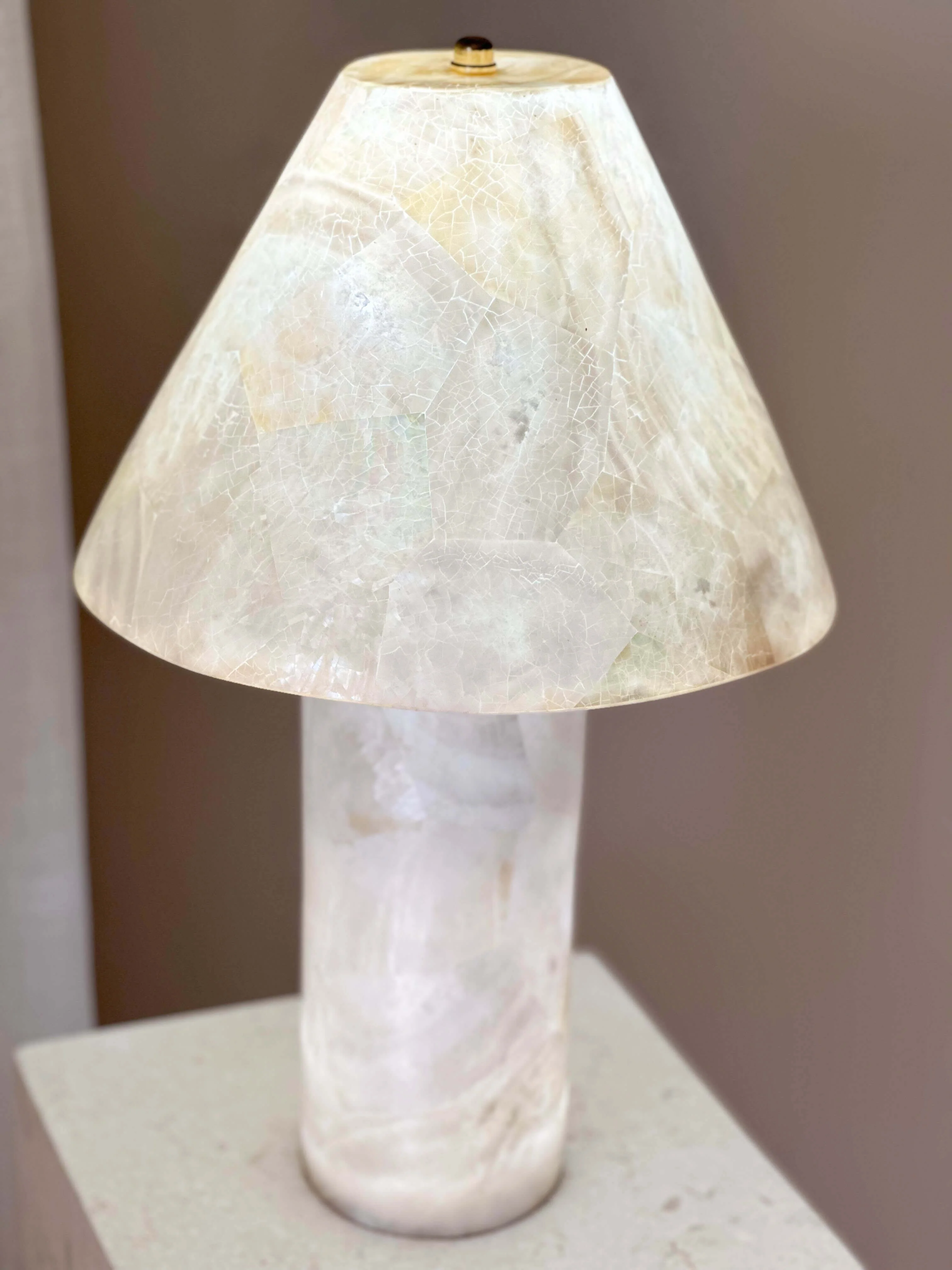 Sofia Shell Lamp, Mother of Pearl - Image 5