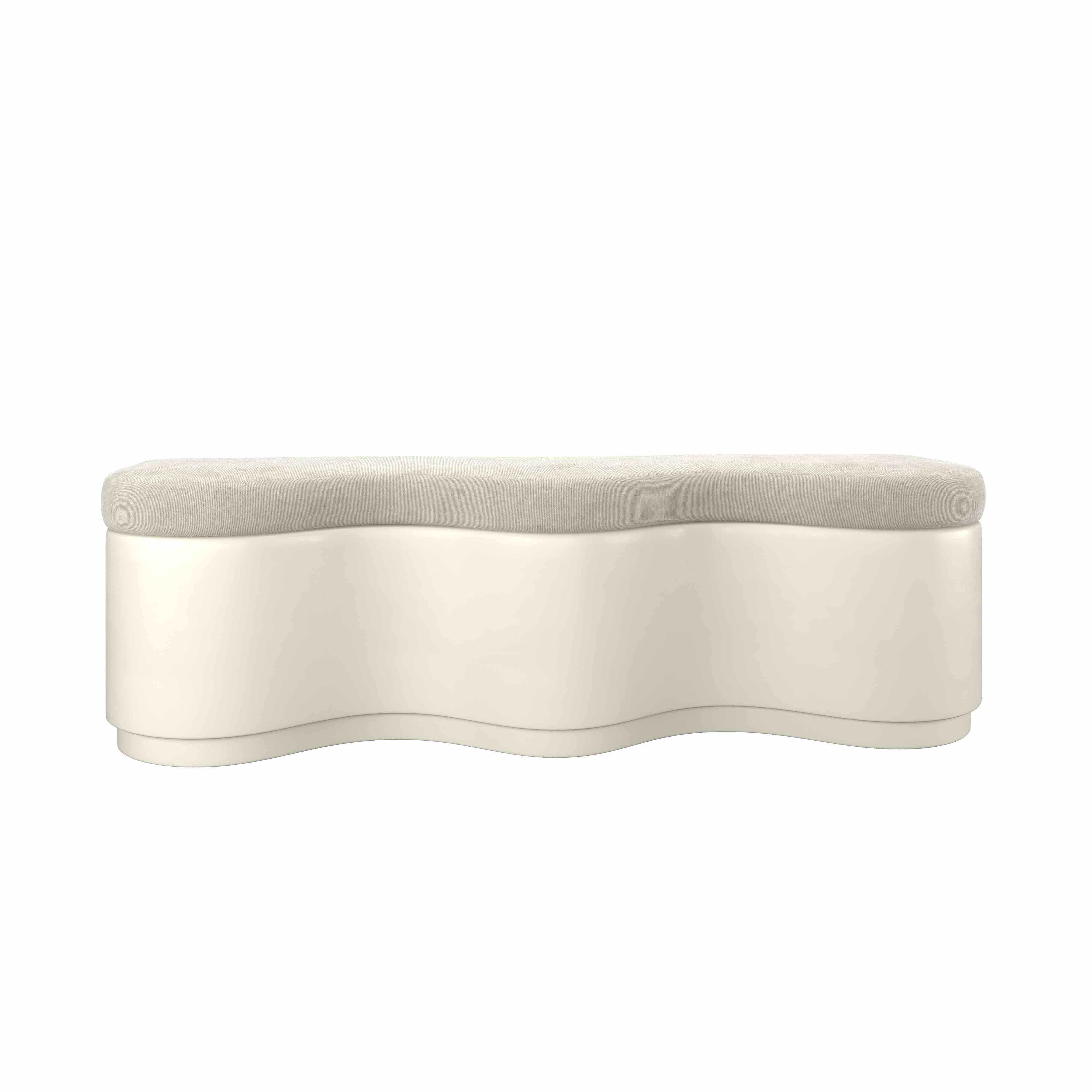 Triana Bench | Cream - Image 5