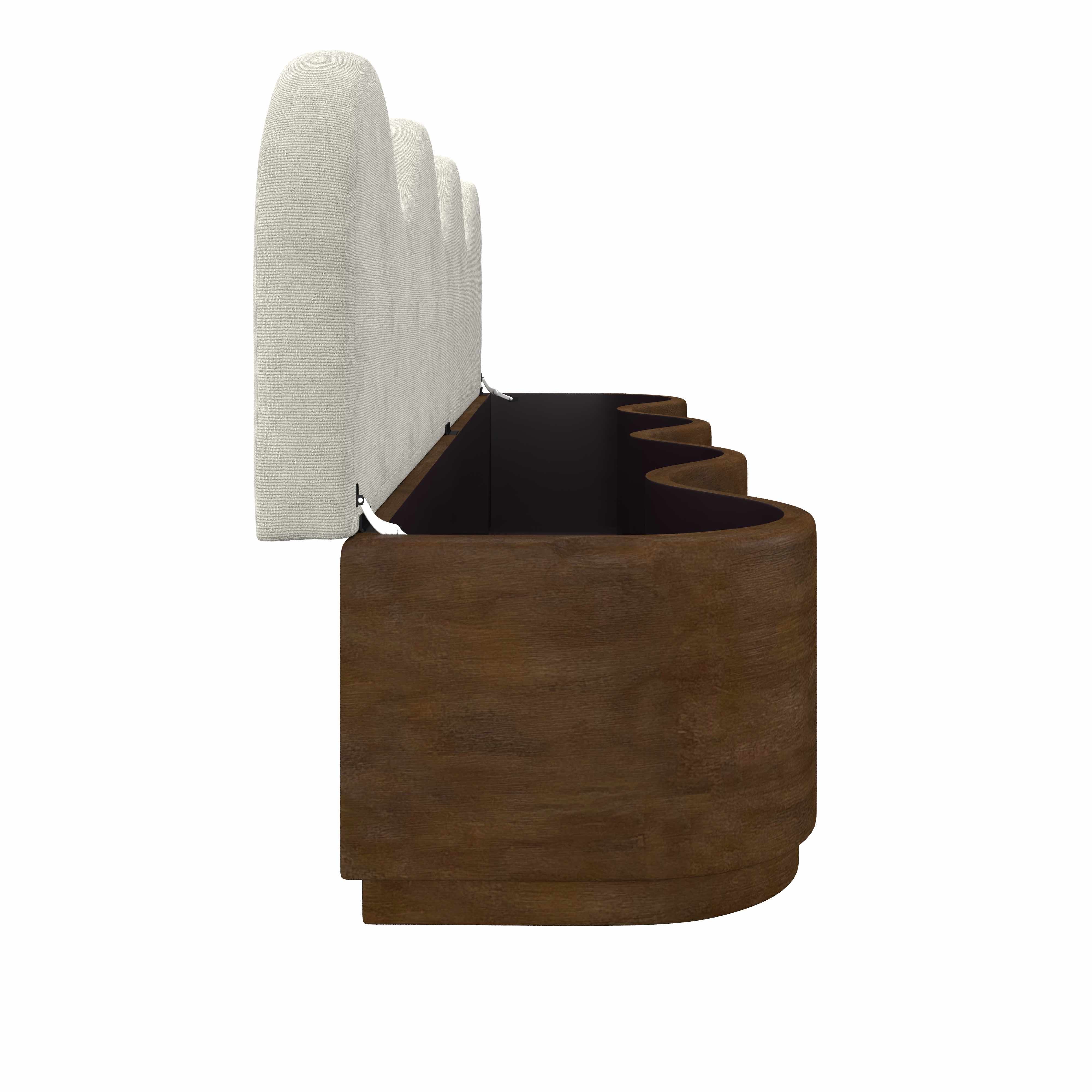 Triana Bench King | Espresso - Image 8