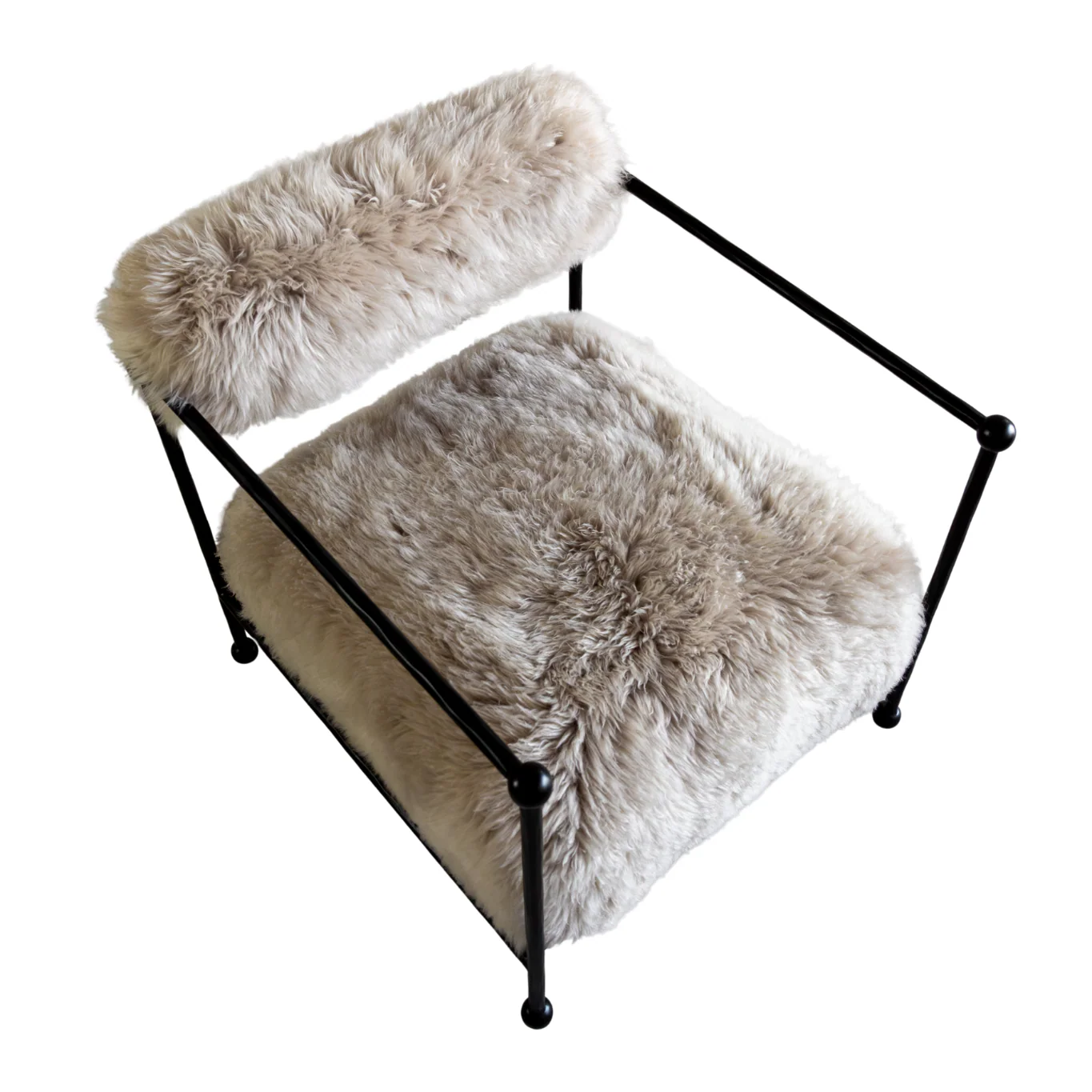 Wylie Shearling Chair - Image 3