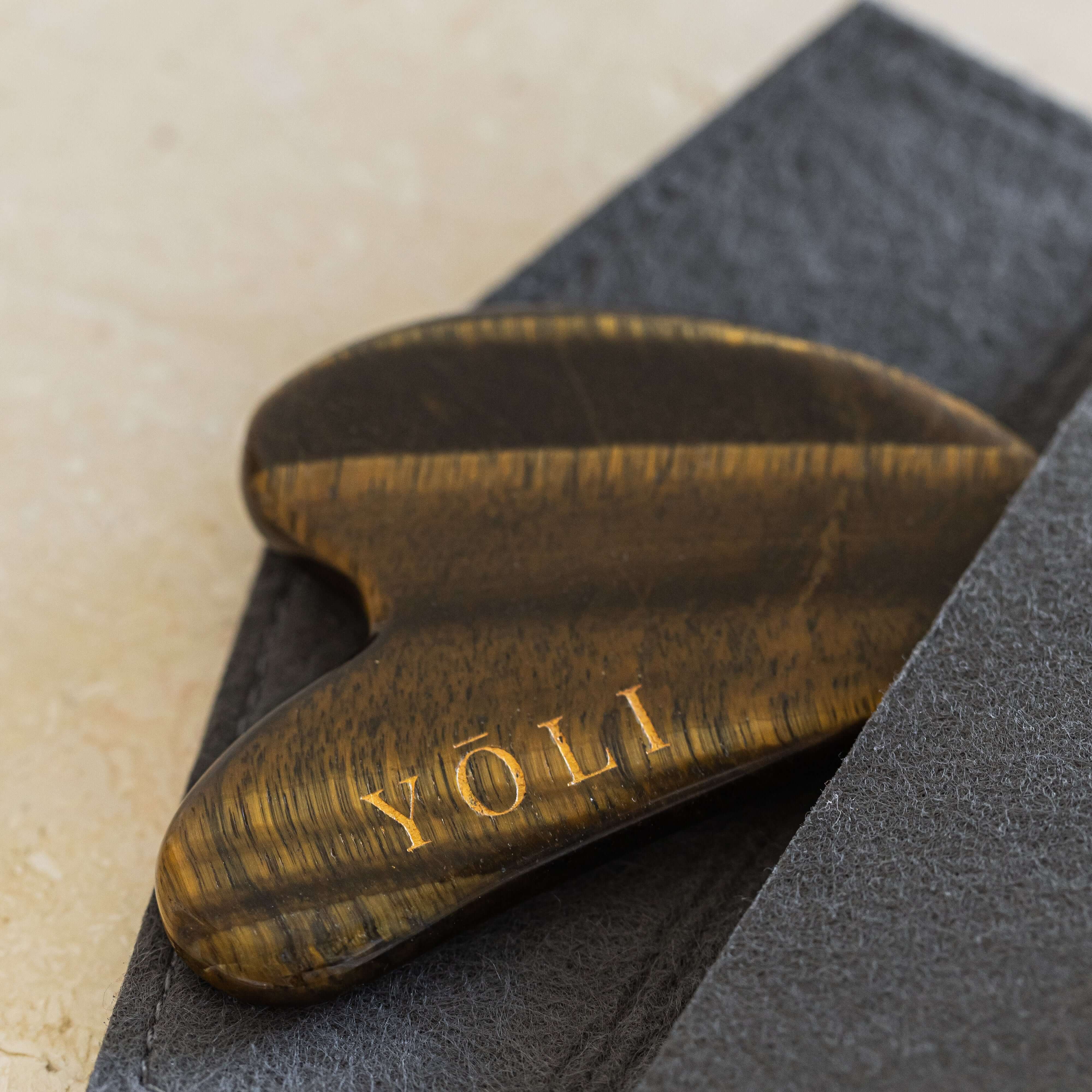 YŌLI Tiger Eye Gua Sha - Image 7