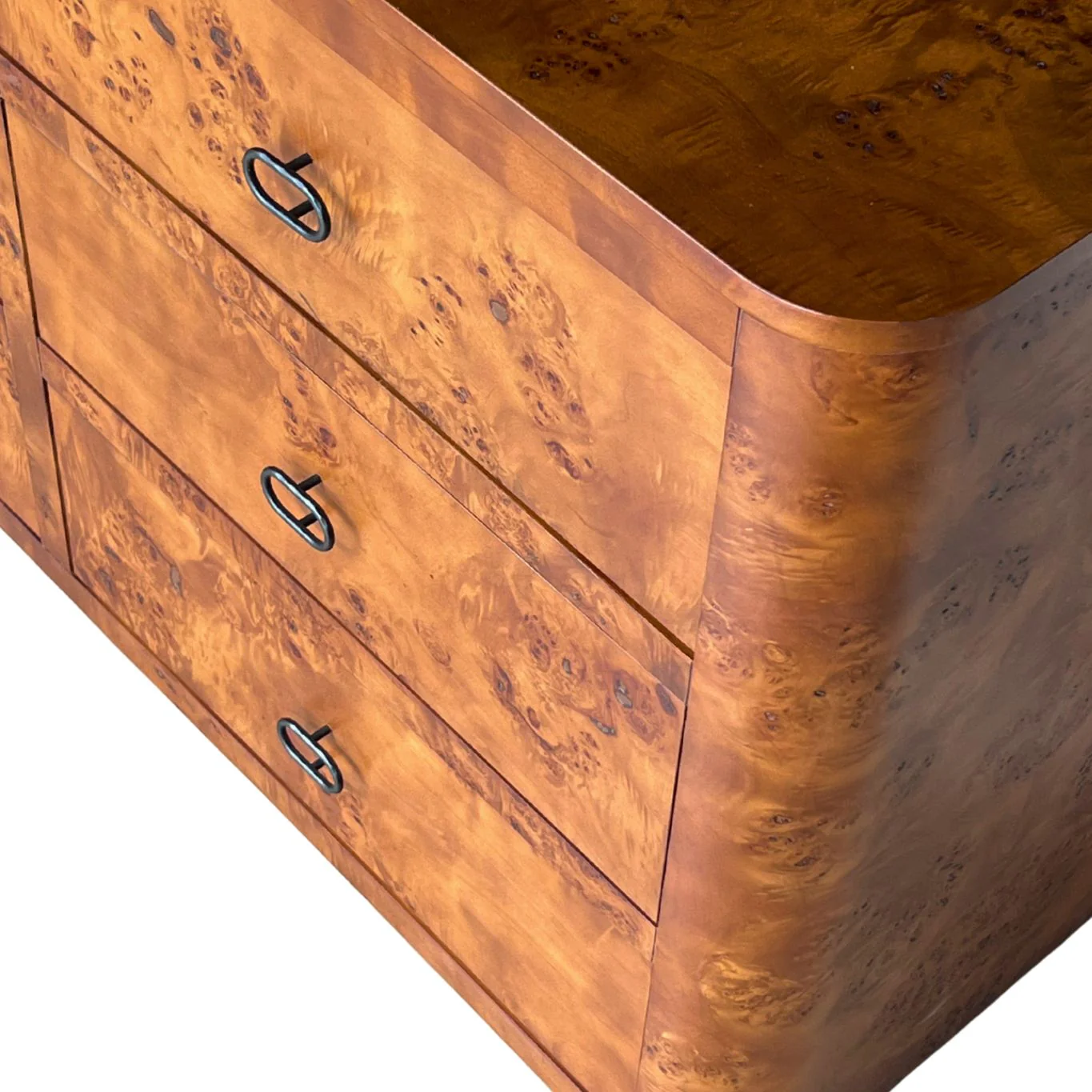 Zephyr Chest of Drawers | Cognac Burl - Image 5