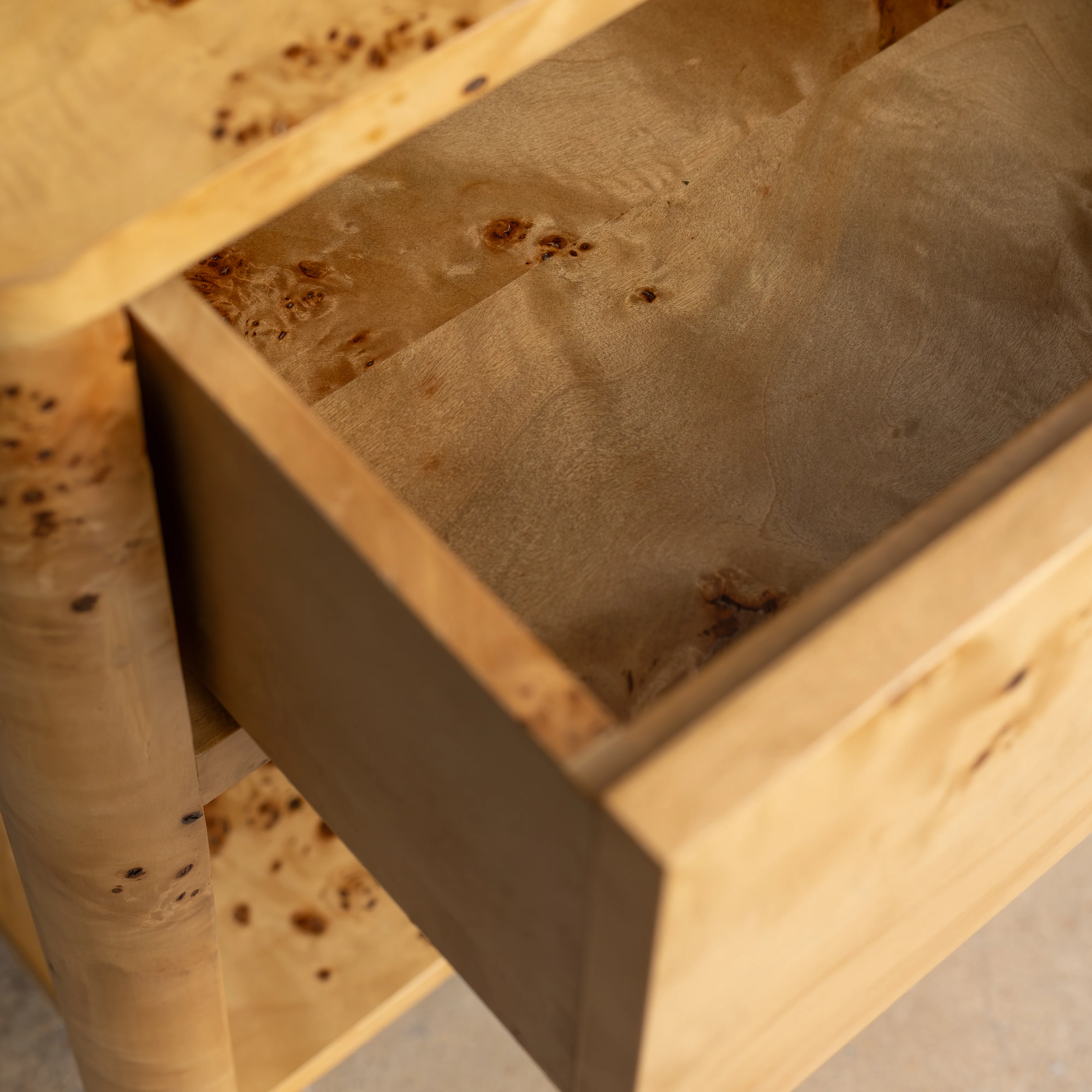 Zephyr Chest of Drawers | Honey Burl - Image 3