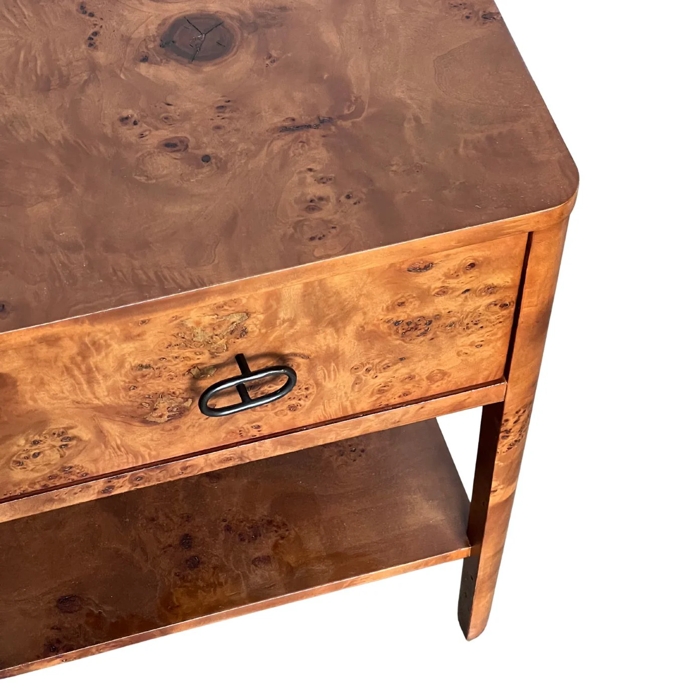 Zephyr Side Table | Cognac Burl - Image 7