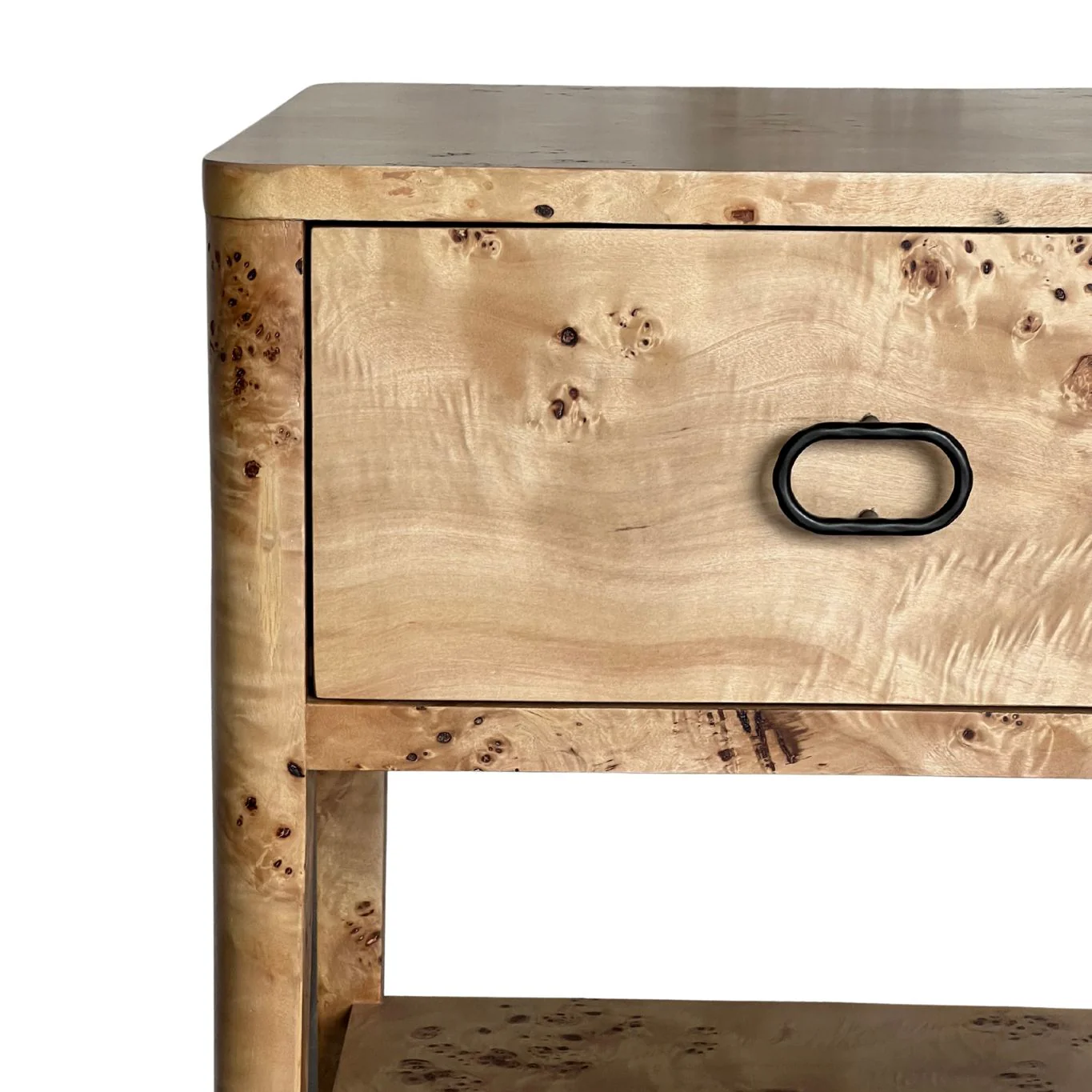 Zephyr Side Table | Honey Burl - Image 6